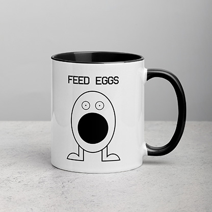 ITSYL feed egg mug